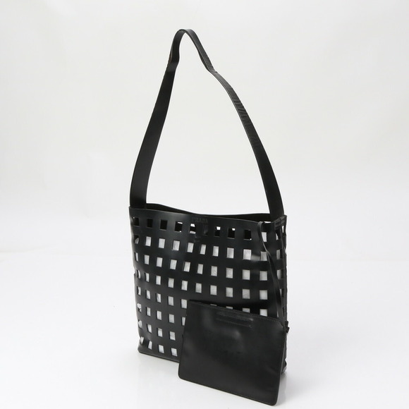 Prada Bag Cutwork Shoulder Leather - Picture 1 of 15